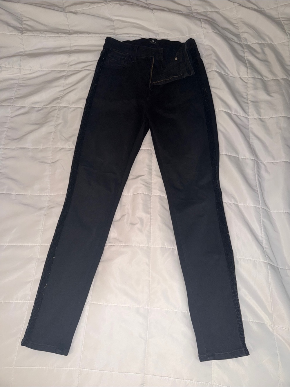 7 for All Mankind The Highwaist Ankle Skinny size 27